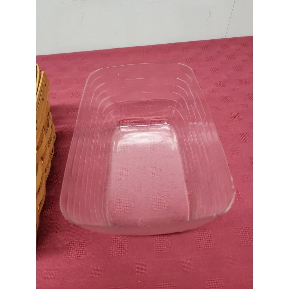 Vintage Longaberger Small Market Basket 11